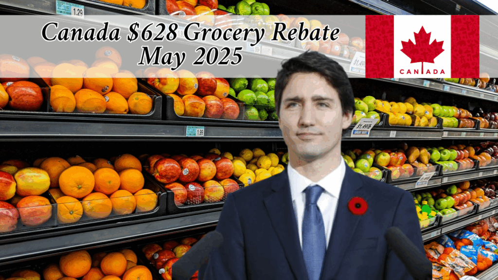 Canada $628 Grocery Rebate May 2025