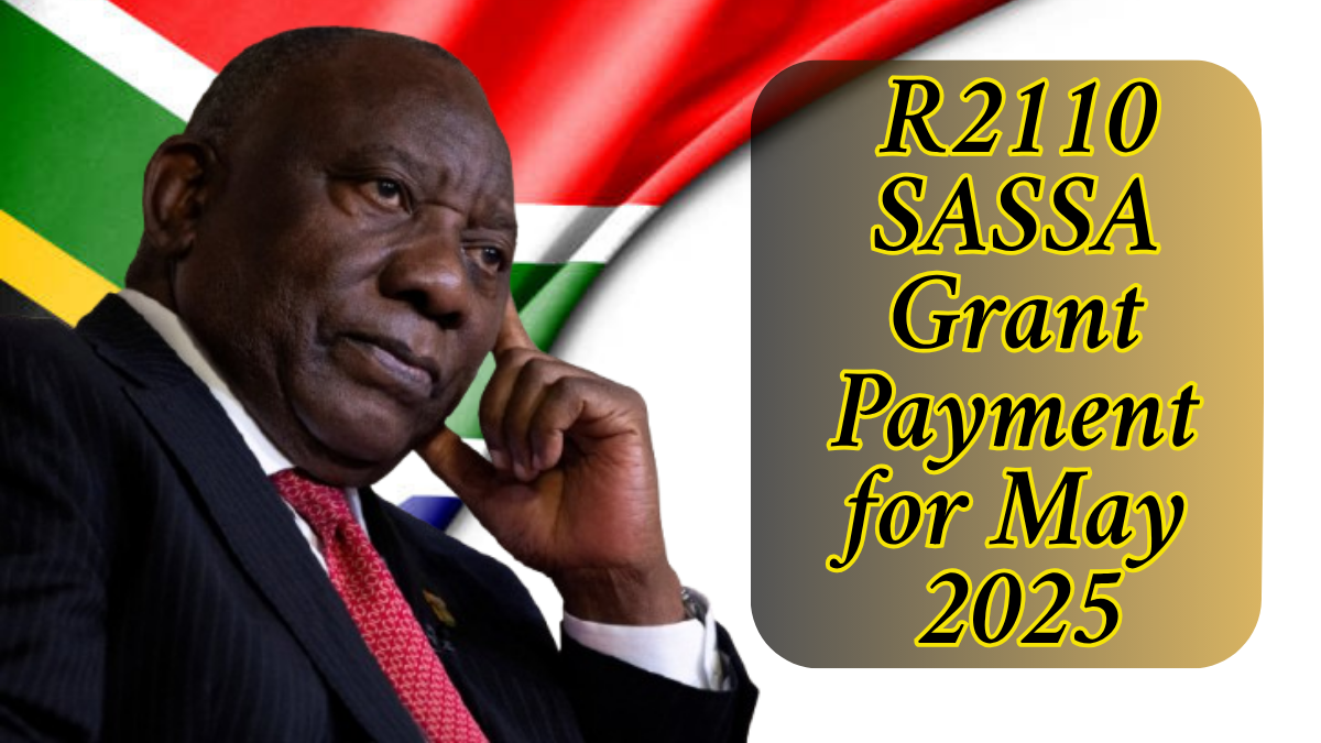 SASSA R2110 Grant Payment in May 2025