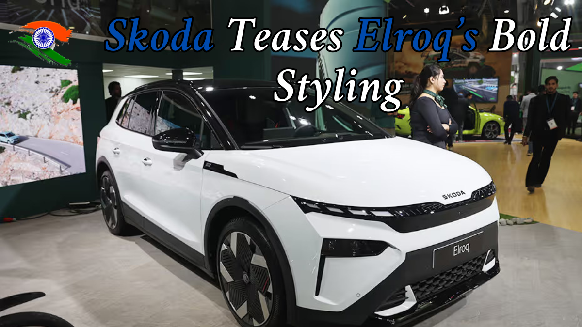Skoda Teases Elroq’s Bold Styling with New Design Language Sketches