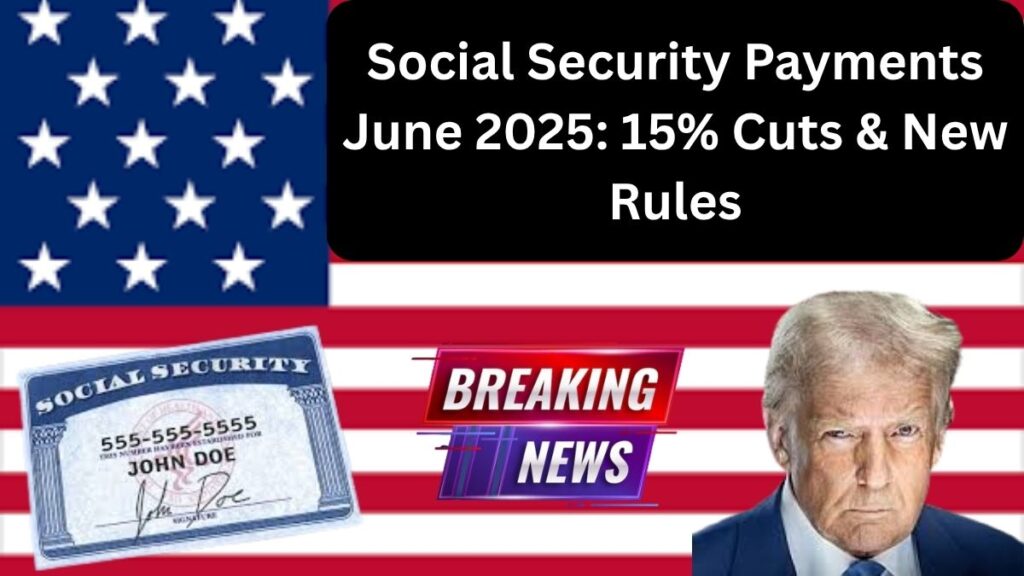 Social Security Payments June 2025: 15% Cuts & New Rules